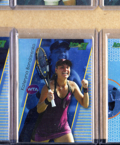 Kateryna Bondarenko-2011 Ace Authentic EX Tennis Card-#10-Mint Condition
