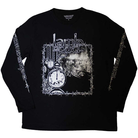 Lamb Of God - Barbed Wire - Longsleeve Tee (UK Import)