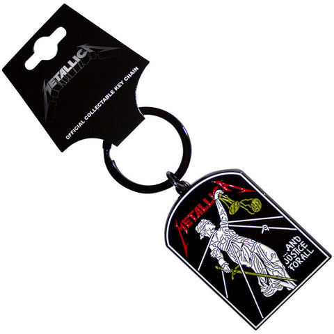 Metallica - And Justice For All Tombstone Keychain (UK Import)