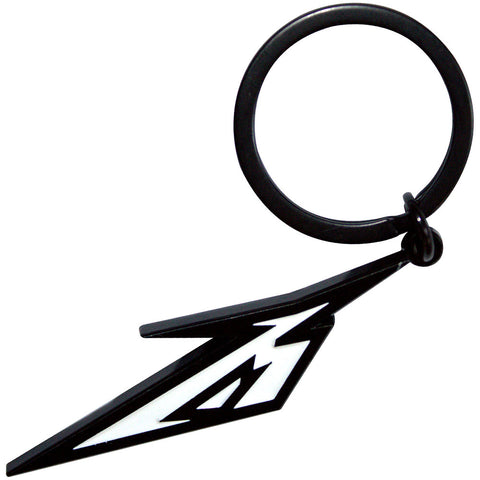 Metallica - Black & White M Logo Keychain (UK Import)