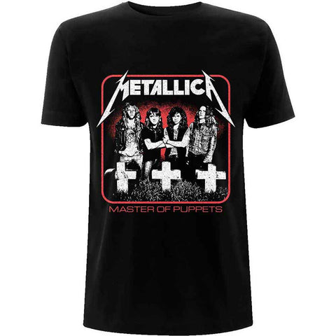 Metallica - Vintage Master of Puppets Photo T-Shirt (UK Import)