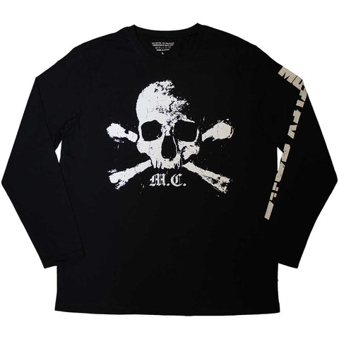 Motley Crue - Orbit Skull - Longsleeve Tee (UK Import)