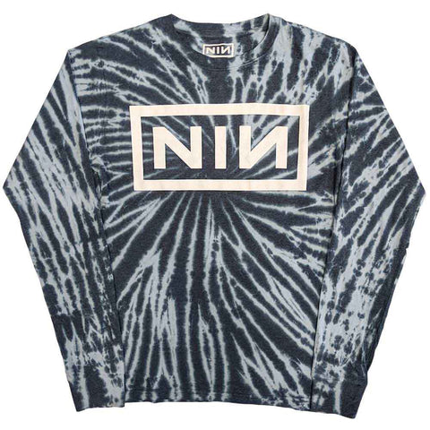 Nine Inch Nails - Dip Dye Logo - Longsleeve Tee (UK Import)