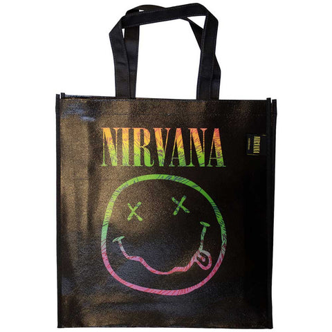Nirvana - Eco Shopper-Sorbet Ray Happy Face-Tote Bag (UK Import)