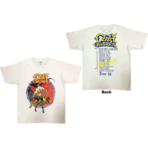 Ozzy Osbourne - Ultimate Sin Tour '86 T-Shirt (UK Import)