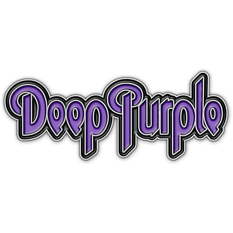 Deep Purple - Purple Logo Lapel Pin Badge (UK Import)