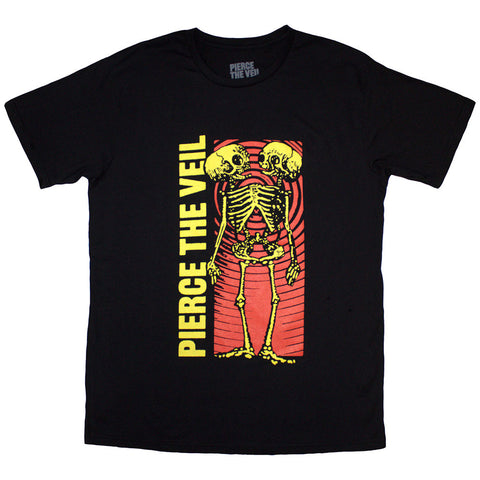 Pierce The Veil - Wavy Skeleton T-Shirt (UK Import)