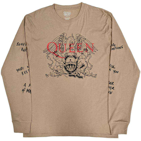 Queen - Handwritten - Longsleeve Tee (UK Import)