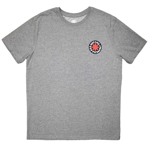Red Hot Chili Peppers - Classic Asterisk Grey T-Shirt (UK Import)