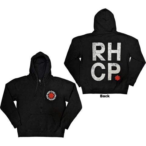 Red Hot Chili Peppers - Red Asterisk Zip Hoodie (UK Import)