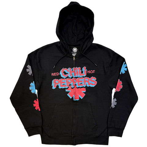 Red Hot Chili Peppers - Shock Logo - Zip Hoodie (UK Import)