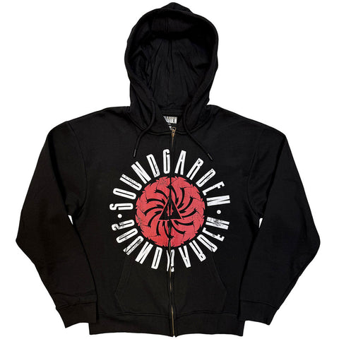 Soundgarden - Circle Logo - Zip Hoodie (UK Import)