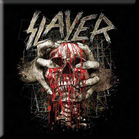 Slayer - Skull Clench - Fridge Magnet (UK Import)