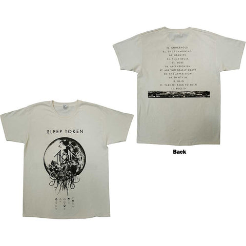 Sleep Token - Take Me Back To Eden (Natural) (Back Print) T-Shirt (UK Import)