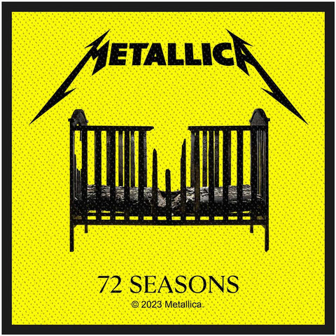 Metallica - Patch - Woven - 72 Seasons-Standard Logo-Collector's-UK Import