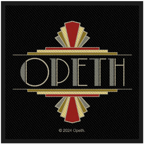 Opeth - Patch - Art Deco Logo - Collector's Patch (UK Import)