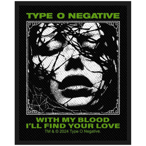 Type O Negative - Patch - With My Blood - Collector's Patch (UK Import)