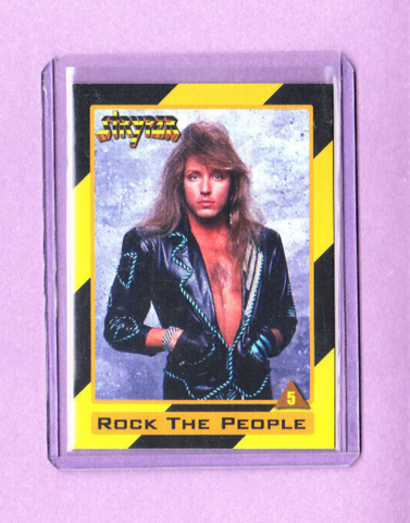 Stryper-Trading Card-2023 Premium-Limited Edition-#5-Licensed-Authentic-Mint