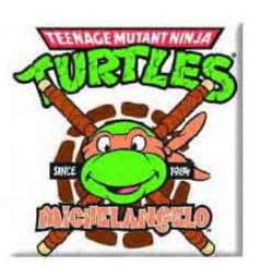 Teenage Mutant Ninja Turtles - Michelangelo - Fridge Magnet (UK Import)