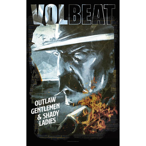 Volbeat - Outlaw Gentlemen - Textile Poster Flag (UK Import)