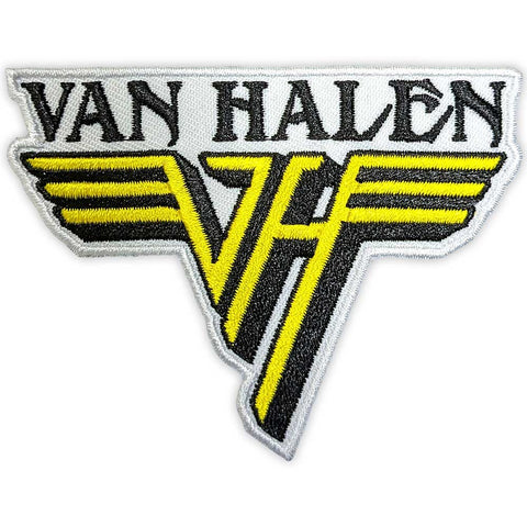 Van Halen - Patch - Text & Yellow Logo - Collector's Patch (UK Import)