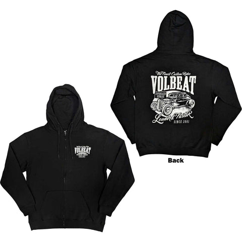 Volbeat - Louder And Faster Zip Hoodie (UK Import)