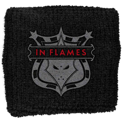 In Flames - One - Shield Cloth Wristband - Sweatband (UK Import)