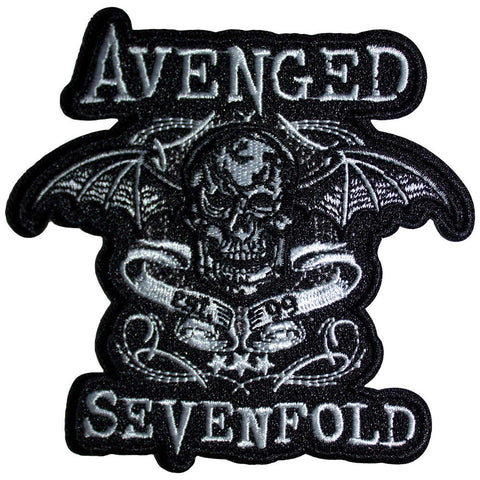 Avenged Sevenfold-Patch-Iron On-UK Import-D Bat 99-Collectors Patch