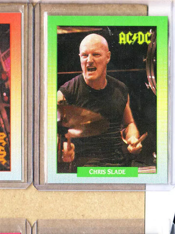 AC/DC-Trading Card-Slade-#37-Official Licensed-Authentic-1991 BROCKUM-Mint