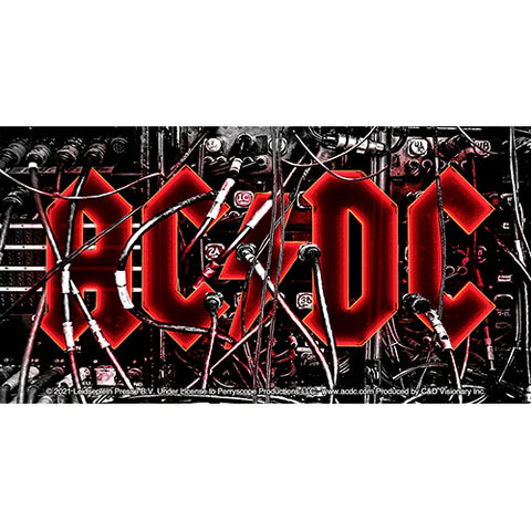 AC/DC - Wires Logo - Sticker