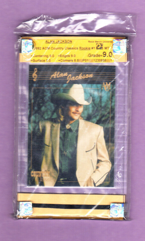 Alan Jackson-Rookie-1992 ACM Country Classics-Graded Card-RMU-9.0-MT-1230858