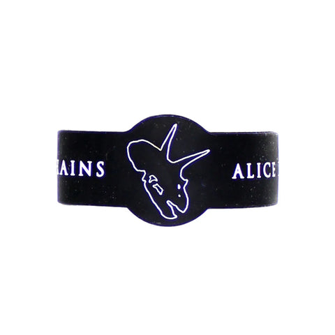 Alice In Chains - Dinosaur Logo Rubber Bracelet - Wristband