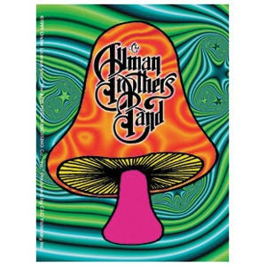 The Allman Brothers - Psychedelic Shroom Logo - Sticker