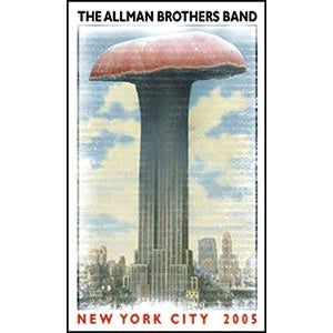 The Allman Brothers - New York City - Sticker