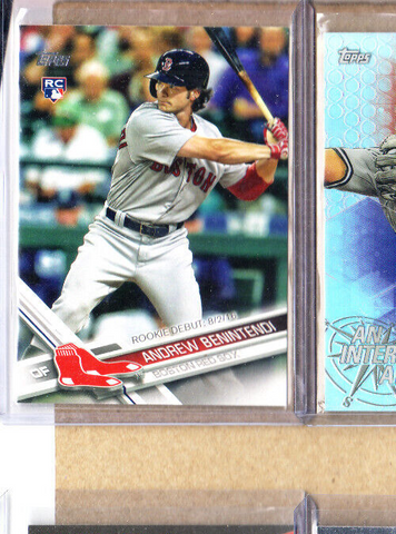 Andrew Benintendi-2017 Topps Rookie Card-Red Sox-White Sox-#US225-Mint