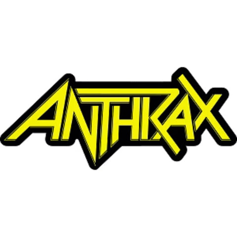 Anthrax -  Yellow Logo - Sticker
