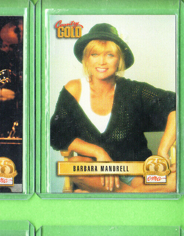 Barbara Mandrell-Trading Card-1993 Sterling Country Gold-#40-Licensed-NMMT