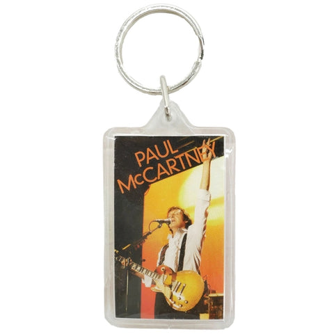 Beatles-Keychain-Paul McCartney-Double-Sided-Collector's