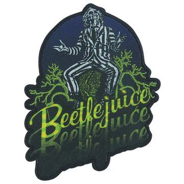 Beetlejuice - Triple Logo - Collector's - Patch