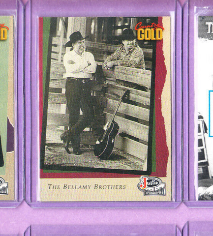 The Bellamy Brothers-Trading Card-1993 Sterling Country Gold-#115-Licensed-NMMT