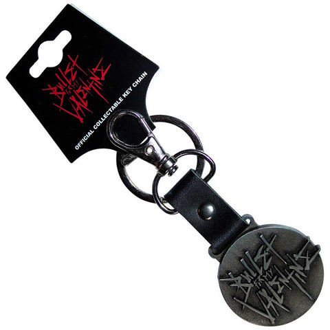 Bullet For My Valentine - Circle Logo Metal Keychain (UK Import)