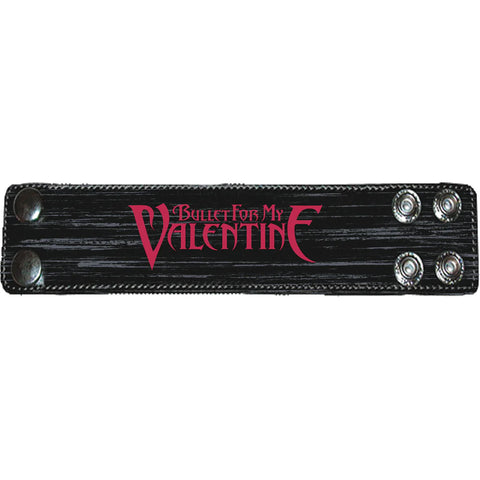 Bullet For My Valentine - Bird Leather Wristband