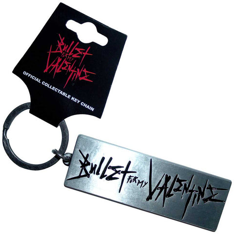 Bullet For My Valentine - Logo Metal Keychain (UK Import)