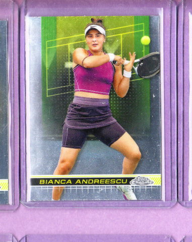 Bianca Andreescu-2024 Topps Chrome Tennis Card-WTA-#121-Mint Condition