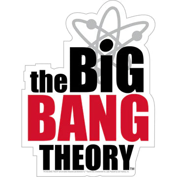 The Big Bang Theory - Sticker-TV Show Logo- Sticker
