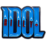 Billy Idol - Blue Logo - Lapel Pin Badge