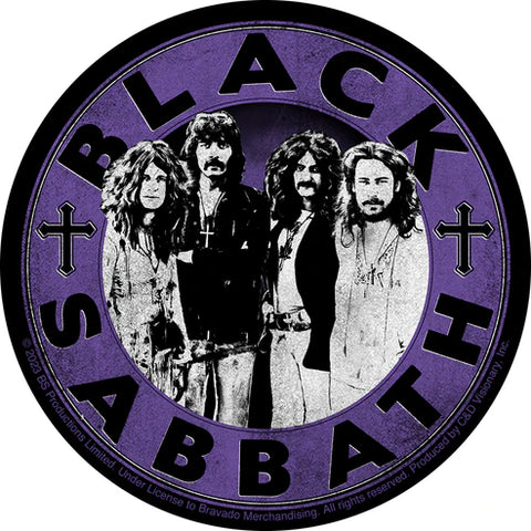 Black Sabbath - Sticker-Circle- Sticker
