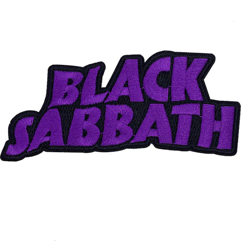 Black Sabbath - Purple Wavy Logo - Collector's - Patch