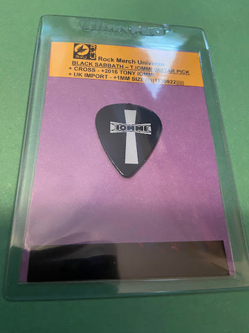 Black Sabbath-Iommi_Guitar Pick_UK Import=Labeled-Licensed_New In_UltraProHolder