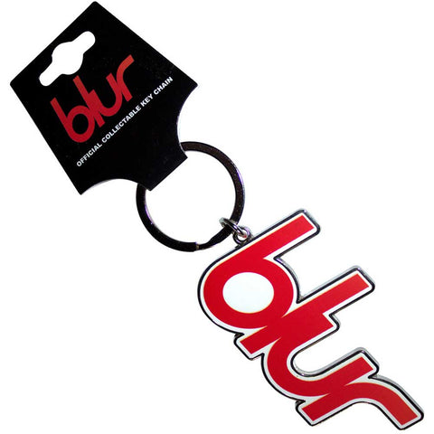 Blur - Logo Metal Keychain (UK Import)